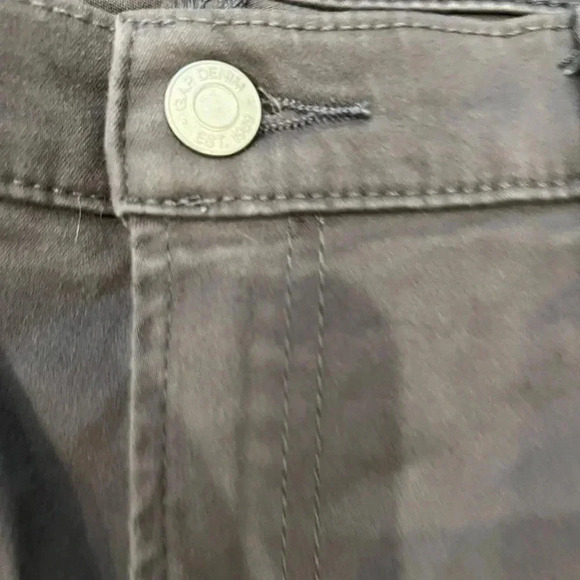 Gap true skinny high rise sateen pants shark fin gray 32s 32 short - Picture 7 of 13